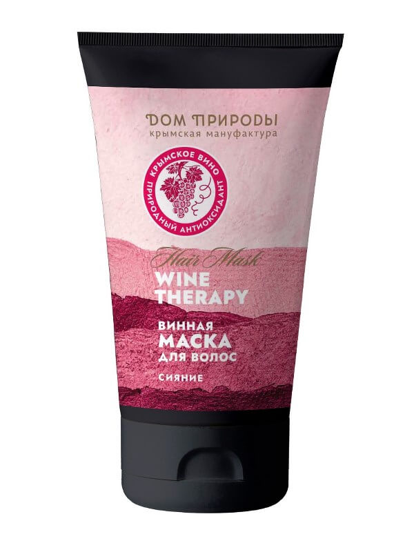 Винная маска для волос «Wine Therapy» - Сияние
